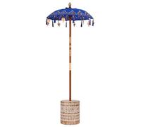 vidaXL Parasol de Jardin Ombre Solaire extérieur Canopée Style balinais Décoration Artisanale Protection été
