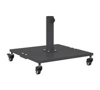 vidaXL Parasol carré Moderne, avec des Roues en Acier Gris foncé Ultra Pratique. Dimensions : 45 x 31,5 cm. Super pour l'extérieur et la terrasse. Fait Main pour Plus de Style. Stable et Parfait pour