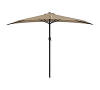 vidaXL Parasol de Balcon avec Mât en Aluminium Protection Jardin Terrasse