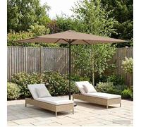 Vidaxl Parasol De Jardin 200 X 300 Cm Polyester Rectangulaire Taupe