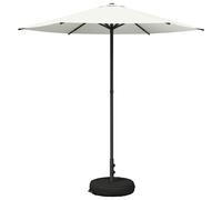 Vidaxl Parasol De Jardin 230 X 230 Cm Polyester Rectangulaire Crème