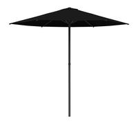 Vidaxl Parasol De Jardin 230 X 230 Cm Polyester Rectangulaire Noir