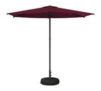 Vidaxl Parasol De Jardin 270 X 270 Cm Polyester Rectangulaire Bordeaux