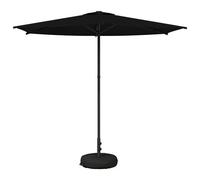 Vidaxl Parasol De Jardin 270 X 270 Cm Polyester Rectangulaire Noir