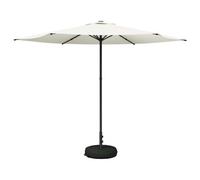 Vidaxl Parasol De Jardin 300 X 300 Cm Polyester Rectangulaire Crème