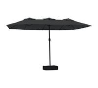vidaXL Parasol à double tête noir 449x245 cm, parasol de jardin, parasol d'extérieur, parasol de patio, parapluie, parapluie d'extérieur Noir https://www.fnac.com/mp48976114/vidaXL-Parasol-a-double-tete-noir-449x245-cm/w-4?oref=f407e6e7-6171-2565-f1a9-3fcf0efc08e0