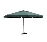 vidaXL Parasol de Jardin Aluminium Vert 500 cm Pare Soleil Terrasse Plage 40302