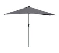 Vidaxl Parasol De Jardin Anthracite 294 X 150 X 224 Cm Tissu