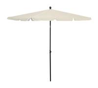 Vidaxl Parasol De Jardin Avec Mât 210x140 Cm Sable