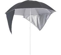 vidaXL Parasol de plage avec parois latérales Anthracite 215 cm, pare-soleil de plage, parasol d'extérieur, parasol de 318839 Gris G