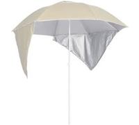 Parasol de Plage avec Parois Latérales, Pare-soleil de Patio, Abri de Soleil, Parasol de Jardin Terrasse Cour 318836