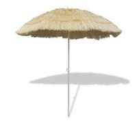 vidaXL Parasol de plage inclinable Style Hawaii 41290 Beige G