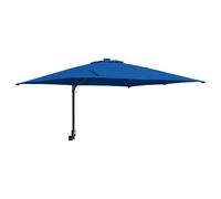 vidaXL Parasol de Terrasse Bleu Azur Acier, Polyester Grand Réglable