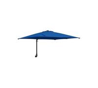 Vidaxl Parasol déporté rectangulaire toile polyester mat acier inclinable 248.5x247.5 cm Bleu