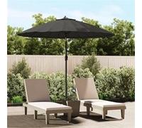 Parasol d'Extérieur avec Mât en Aluminium, Pare-soleil de Patio, Abri de Soleil, Parasol de Plage Jardin Terrasse, 47306