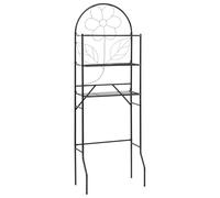 vidaXL Parasol met houten paal 270 cm blauw313763 Bleu G