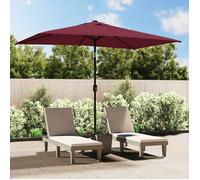 vidaXL Parasol d'Extérieur avec Mât en Métal, Pare-soleil de Patio, Abri de Soleil, Parasol de Plage Jardin Terrasse Balcon, 44503