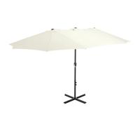 Parasol d'Extérieur et Poteau en Aluminium, Pare-soleil de Patio, Abri de Soleil, Parasol de Terrasse Extérieur, 460 44868