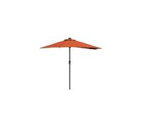 Vidaxl Parasol De Jardin Couleur Terre Cuite 294 X 150 X 223 Cm Tissu