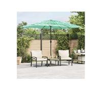 Vidaxl Parasol droit rectangulaire 300 x 200 cm mat acier toile polyester Vert