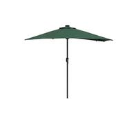 vidaxl Parasol droit rectangulaire mat aluminium 294 x 150 cm Vert