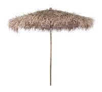 vidaXL Parasol en Bambou avec Toit en Feuilles de bananier 270 cm