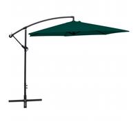 Vidaxl Parasol En Porte-À-Faux 3 M Vert Vert
