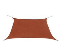 vidaXL Parasol en tissu Oxford carré 3,6x3,6 m Ocre marron Marron G