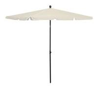 vidaXL Parasol met paal 210x140 cm zandkleurig315543 Sable G
