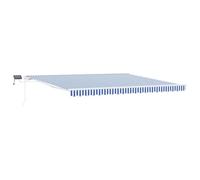 vidaXL Parasol pour l'extérieur - Idéal pour Ton Jardin ou ta terrasse ! Ce Parasol rétractable Te protège Super Bien des UV et a Un Style Moderne. Il est Aussi résistant aux intempéries, Parfait par