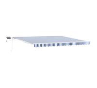 vidaXL Parasol pour l'extérieur - Idéal pour Ton Jardin ou ta terrasse ! Ce Parasol rétractable Te protège Super Bien des UV et a Un Style Moderne. Il est Aussi résistant aux intempéries, Parfait par