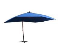 vidaXL Parasol Suspendu avec Mât en Bois, Pare-soleil de Patio, Abri de Soleil, Parasol de Plage Jardin Balcon Terrasse 47123