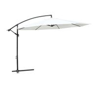 vidaXL Parasol Suspendu Blanc