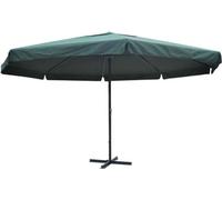 vidaXL Parasol vert aluminium 500 cm