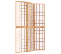 vidaXL Paravent 3 pièces style japonais Pliable 120x170 cm