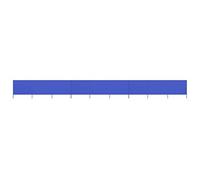 vidaXL Paravent 9 Panneaux Tissu 1200 x 120 cm Bleu azuré