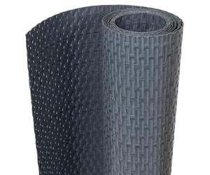 vidaXL Paravent de Balcon Anthracite 400x100 cm résine tressée
