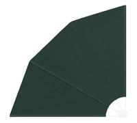vidaXL Paravent Pliant pour Balcon en Vert foncé, 140 x 140 cm, avec Cadre en métal laqué résistant aux UV. Fabriqué en Polyester, C'est Un modèle Pliable idéal pour l'extérieur, Parfait pour créer d
