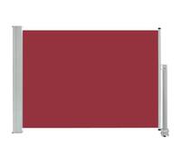 vidaXL Paravent rétractable - Brise-vue pliable - Séparation d’extérieur pour terrasse, porche, jardin - 80 x 300 cm, rouge