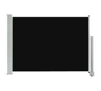 vidaXL Auvent latéral rétractable de patio 80x300 cm Noir