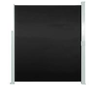 vidaXL Auvent latéral de patio 160x300 cm Noir