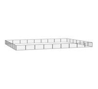 vidaXL Parc pour chien 32panneaux Noir 100x50cm Acier enduit de poudre 3115973 Noir G