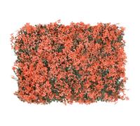 vidaXL Pare-vue Feuille d'érable Artificiel 24 pcs. Rouge clair 40x60 cm