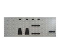 vidaXL Paroi à outils 4 pièces 40×58 cm acier
