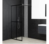 vidaXL Paroi de Douche à Passage Cabine de Douche Paroi de Douche à l’Italienne Salle de Bain Maison Intérieur Verre Trempé 145682