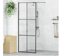 vidaXL Paroi de Douche avec Verre Cloison de Baignoire Accessoire de Salle de Bain Cloison de Douche Maison Intérieur ESG 151023