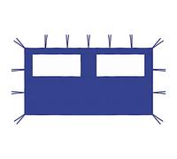 vidaXL Prieelzijwand met ramen 4x2 m blauw3070422 Bleu G