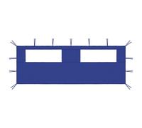 Vidaxl Paroi Latérale De Belvédère Avec Fenêtres 6x2 M Bleu Bleu