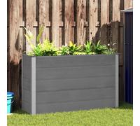 vidaXL Parterre de jardin surélevé WPC 150 x 50 x 91 cm Gris