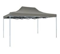 Partytent inklapbaar 3x4 m staal antraciet48895